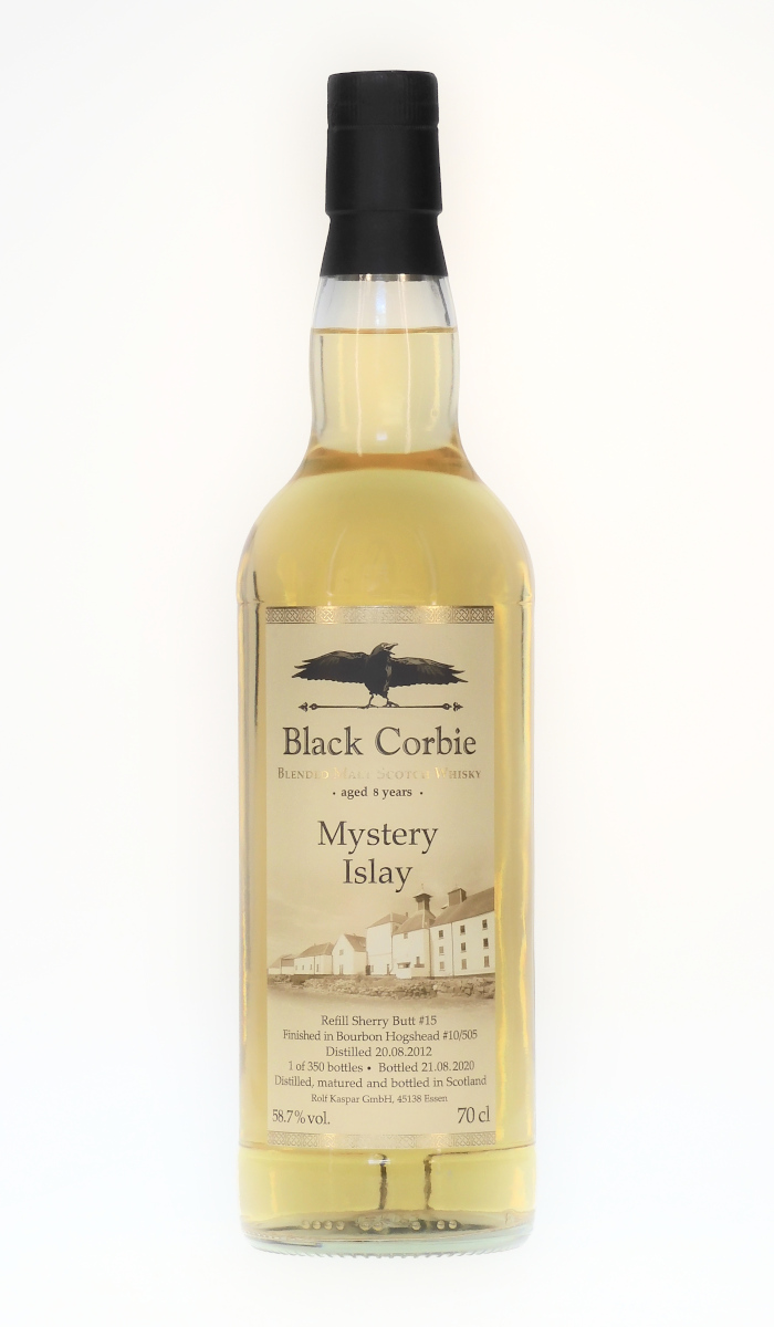 Mystery Islay 8 Jahre 2012/2020 58,7% Black Corbie 0,7L